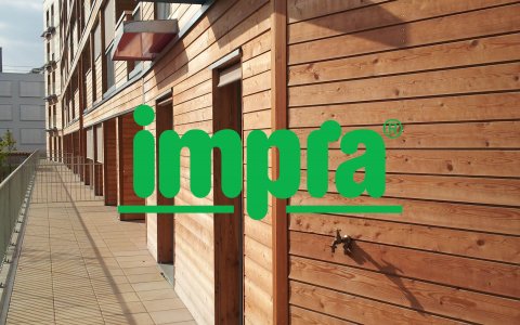 impra; Produis pour l'extérieur (par ex. fenêtres, facades, terrasses, avant toit) ainsi pour l'intérieur