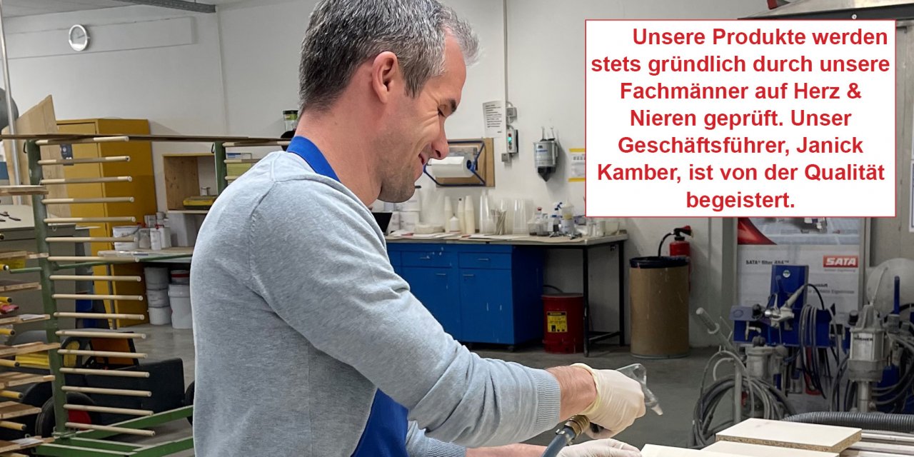 Unsere hochwertigen Produkte überzeugen.
